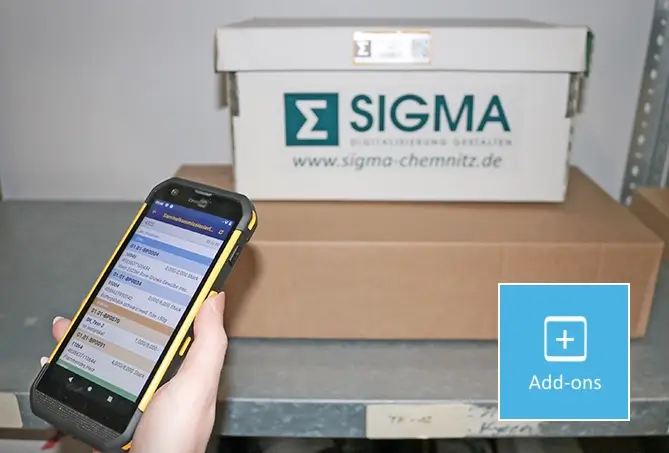 Mobile Lagerverwaltung bei Fiberware