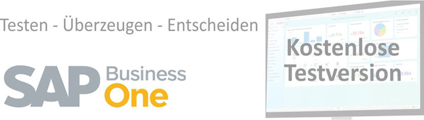 SAP Business One Testversion kostenlos